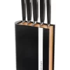 Encased Bamboo 6 Piece Knife Block