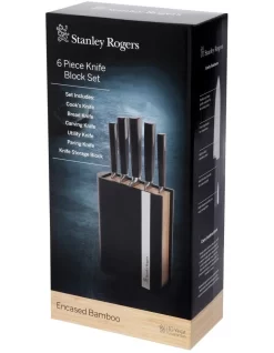 Encased Bamboo 6 Piece Knife Block -Household Items Shop 950085550 3 720x928