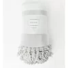 Heritage Chenille Fringe Blanket In Grey Stripe 1 Heritage Chenille Fringe Blanket In Grey Stripe -Household Items Shop 951752260 951751360 1 720x928