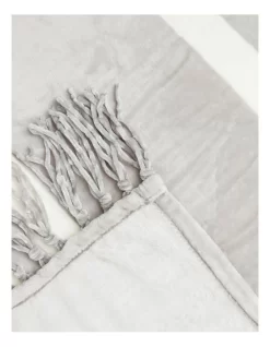 Heritage Chenille Fringe Blanket In Grey Stripe 7 Heritage Chenille Fringe Blanket In Grey Stripe -Household Items Shop 951752260 951751360 3 720x928