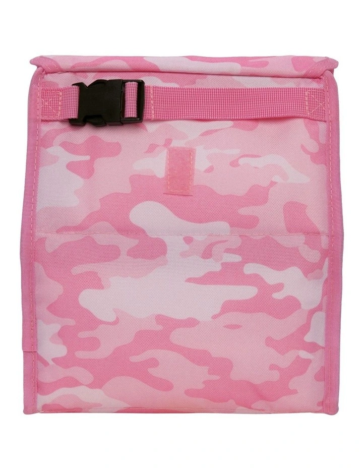Freezable Lunch Bag In Pink Camo 5 Freezable Lunch Bag In Pink Camo - Image 3