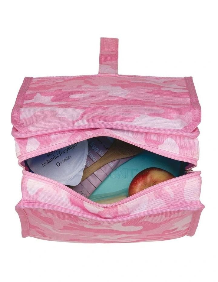 Freezable Lunch Bag In Pink Camo 6 Freezable Lunch Bag In Pink Camo - Image 4