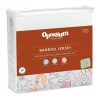 Bamboo Jersey Waterproof Fitted Mattress Protector In White -Household Items Shop 954850960 1 720x928