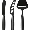 Cheese Knives Set Of 3 In Black -Household Items Shop 954963910 1 720x928