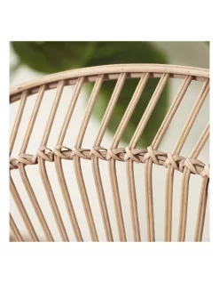 Cebu Round Rattan Mirror 80cm In Natural -Household Items Shop 954967240 4 720x928