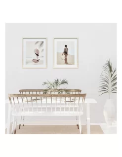 Shore Canvas Wall Art Framed Print Set Of 2 52cm In Multi -Household Items Shop 954970390 7 720x928