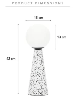 Caris Table Lamp 40cm In Multi 11 Caris Table Lamp 40cm In Multi -Household Items Shop 954973900 3 720x928