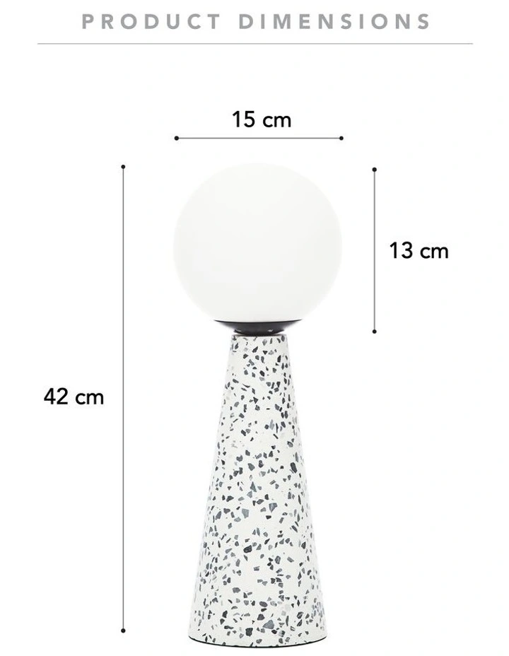 Caris Table Lamp 40cm In Multi 5 Caris Table Lamp 40cm In Multi - Image 3