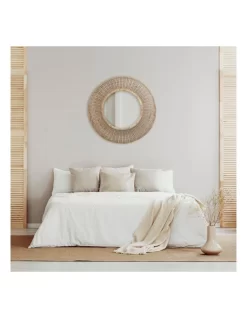 Moonah Round Rattan Wall Mirror 90cm In Natural -Household Items Shop 954974620 5 720x928