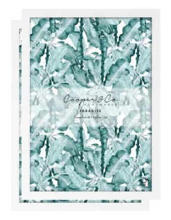 Premium Paradise Photo Frames 29.7x42cm Set Of 2 In White