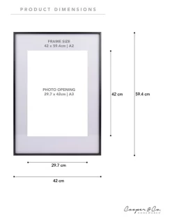 A2 Matt To A3 Photo Frame In Black -Household Items Shop 954982810 3 720x928