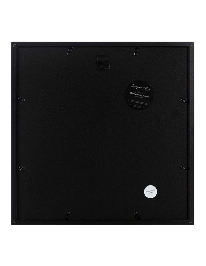 Set Of 2 40x40cm Mat To 20x20cm Shadow Box Photo Frames In Black 9 Set Of 2 40x40cm Mat To 20x20cm Shadow Box Photo Frames In Black - Image 7