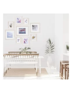 Premium Solid Wood 9 Piece Wall Frame In White -Household Items Shop 954986230 7 720x928