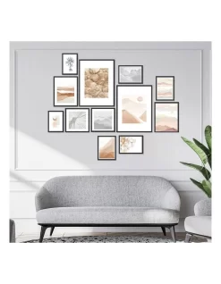 Instant Gallery Wall 12 Piece Frame Set In Black 13 Instant Gallery Wall 12 Piece Frame Set In Black -Household Items Shop 954987940 5 720x928