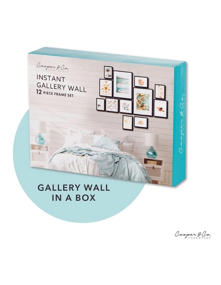 Instant Gallery Wall 12 Piece Frame Set In Black 9 Instant Gallery Wall 12 Piece Frame Set In Black - Image 7