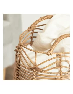 Koda Rattan Woven Planter Basket In Natural -Household Items Shop 954990010 5 720x928