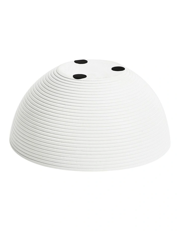 Decorative Ceramic Planter Bowl In White 9 Decorative Ceramic Planter Bowl In White - Image 7