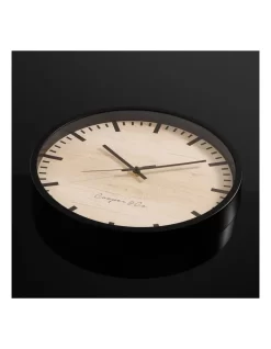 Solomon Silent Movement Round Wall Clock 35cm In Black 13 Solomon Silent Movement Round Wall Clock 35cm In Black -Household Items Shop 955001800 5 720x928