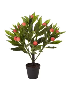 Artificial Peach Tree 50cm In Green