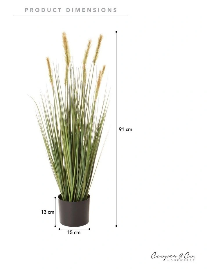 Foxtail 91cm In Green 5 Foxtail 91cm In Green - Image 3