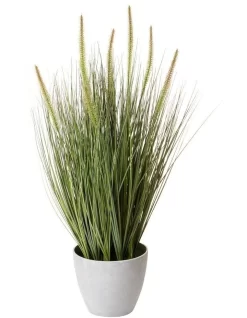 Artificial Onion Grass Green Tail 76cm