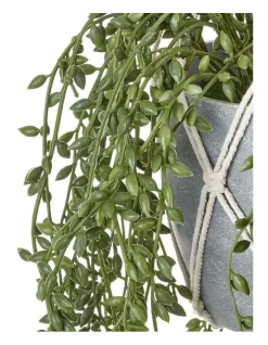 Artificial Pearl Hanging Potted Plant 90cm In Green 12 Artificial Pearl Hanging Potted Plant 90cm In Green -Household Items Shop 955013230 4 720x928