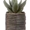 Aloe Vera Artificial Plant In Basket 29cm In Green 2 Aloe Vera Artificial Plant In Basket 29cm In Green -Household Items Shop 955014490 1 720x928