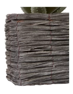 Aloe Vera Artificial Plant In Basket 29cm In Green 12 Aloe Vera Artificial Plant In Basket 29cm In Green -Household Items Shop 955014490 5 720x928