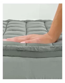 Charcoal Bamboo Blend Topper 800GSM 45cm -Household Items Shop 955201690 4 720x928