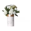 Artificial White Floral Arrangement In A Tall Marbling White Pot 2 Artificial White Floral Arrangement In A Tall Marbling White Pot -Household Items Shop 955203040 1 720x928