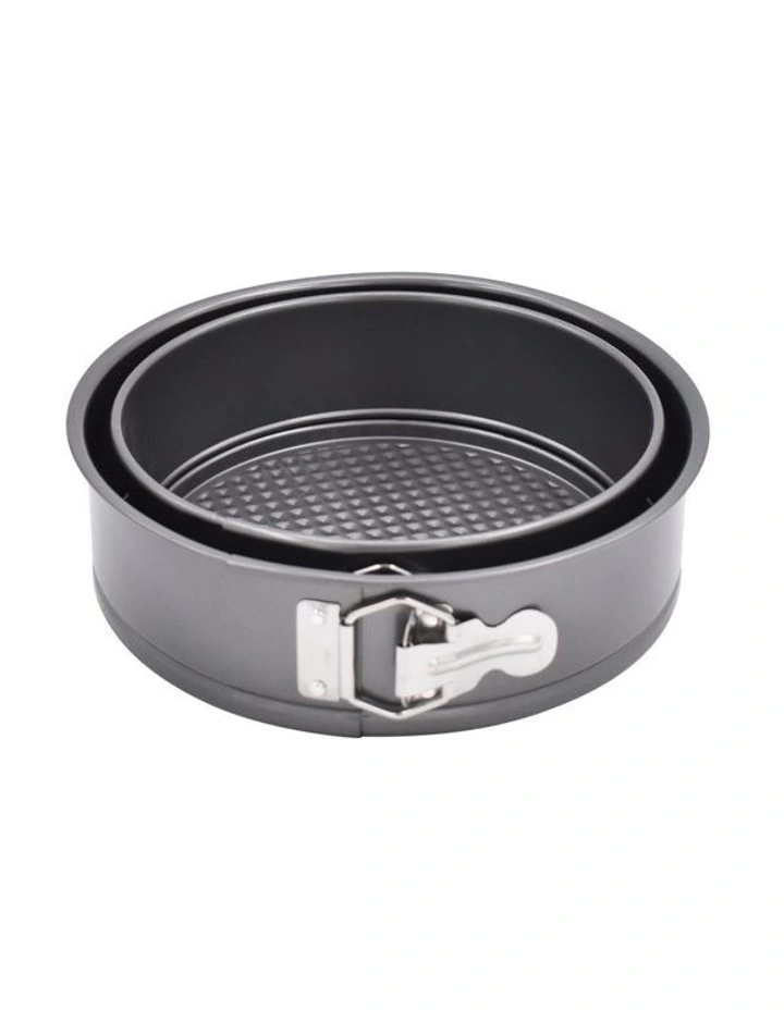 Spring Form Pan Set Of 2 22cm & 23.5cm 3 Spring Form Pan Set Of 2 22cm & 23.5cm
