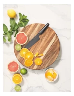 Round Cutting Board Acacia 38x38x6cm In Brown -Household Items Shop 955715770 3 720x928