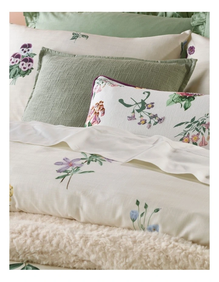 Heritage Flora Quilt Cover Set In Multi 4 Heritage Flora Quilt Cover Set In Multi - Image 2