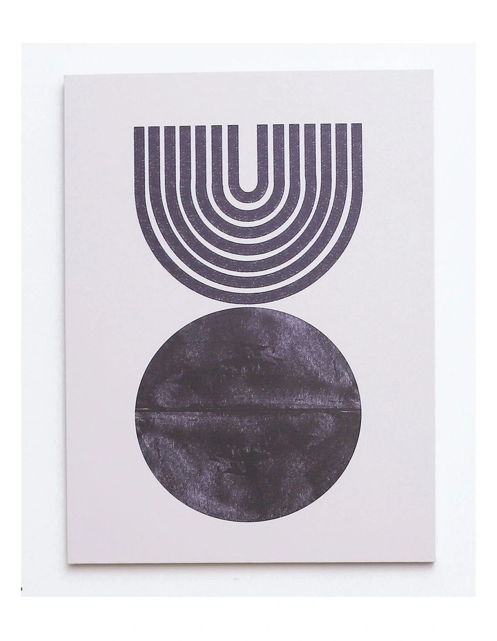 Fingerprints And Black Circle Frameless Canvas Wall Art 3 Fingerprints And Black Circle Frameless Canvas Wall Art