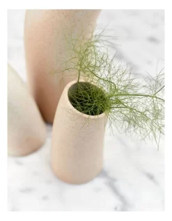 Life On Earth Small Duct Vase 8.5cmx15.5cm In Granite -Household Items Shop 957983320 4 720x928