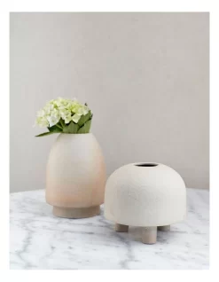 Life On Earth Large Duct Vase 12x26.5cm In Granite -Household Items Shop 957983680 5 720x928