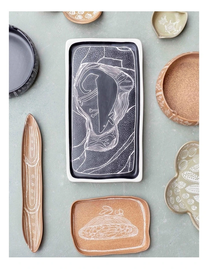 Robert Gordon X Juluwarlu Narrow Tray In Black 8 Robert Gordon X Juluwarlu Narrow Tray In Black - Image 6