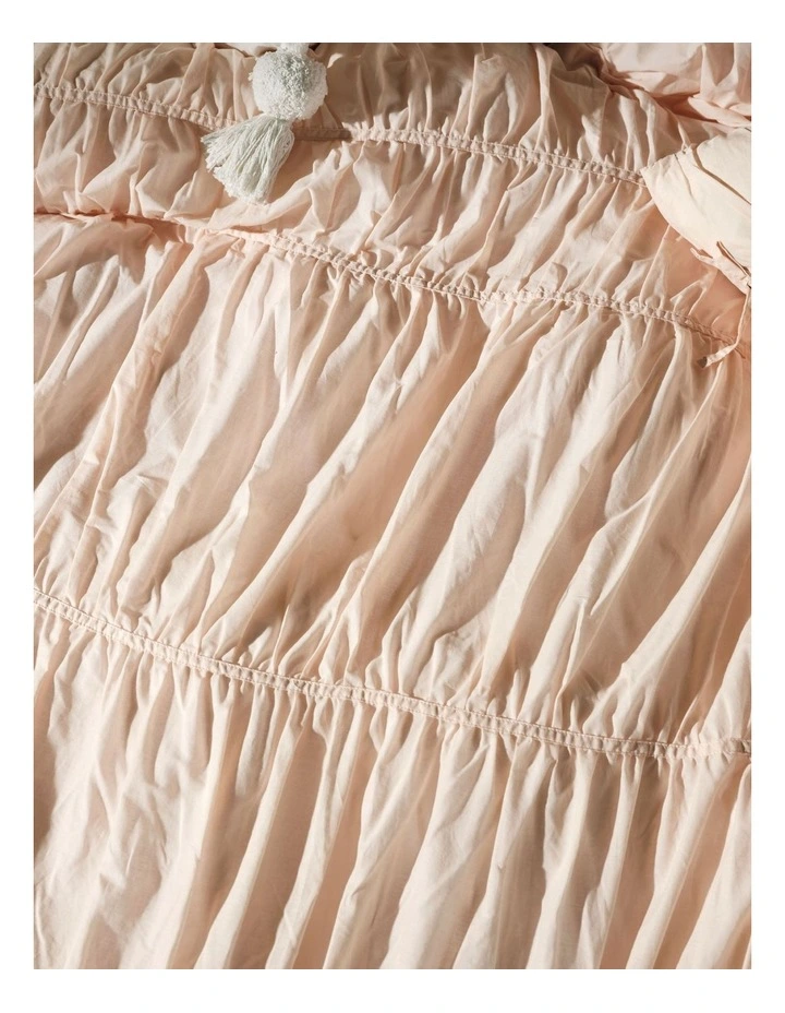 Linen House Layla Quilt Cover Set In Pink 4 Linen House Layla Quilt Cover Set In Pink - Image 2