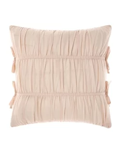 Linen House Layla Cushion In Pink