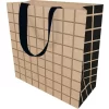 Simson Large Embossed Checkerboard On Kraft Giftbag -Household Items Shop 959711950 1 720x928