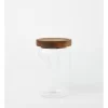 Glass Storage Jar With Acacia Lid 700ml In Clear -Household Items Shop 961810480 1 720x928