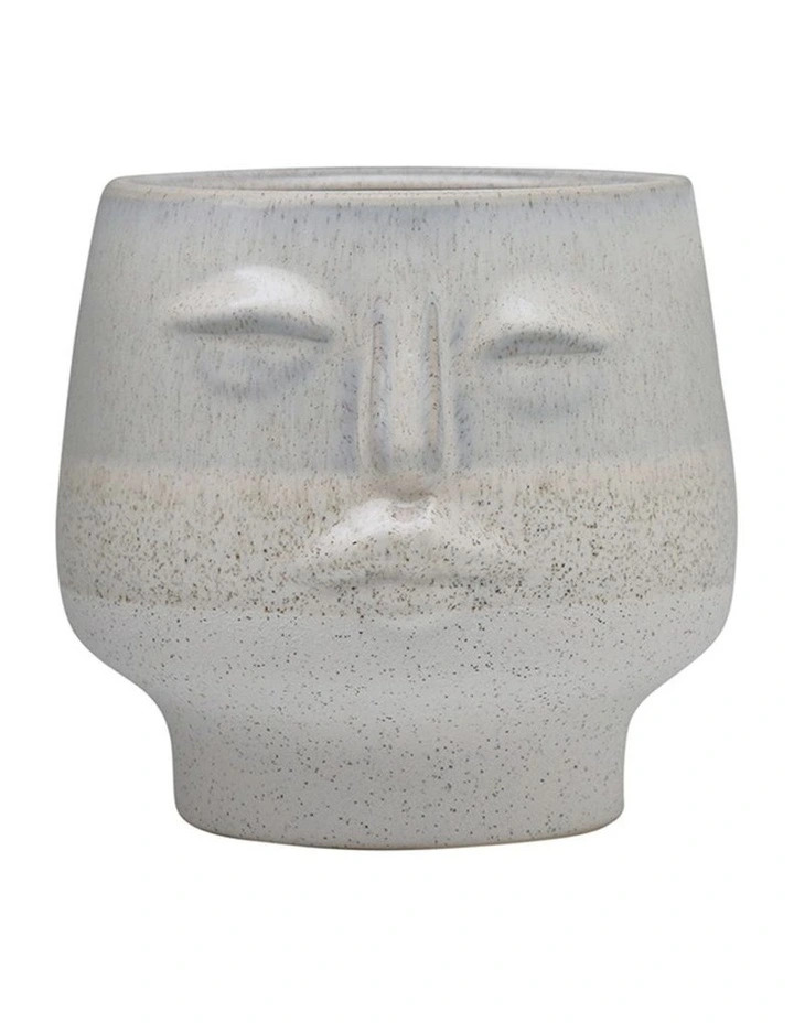 Airlie Small Face Planter 16x16x15cm In Off White 3 Airlie Small Face Planter 16x16x15cm In Off White
