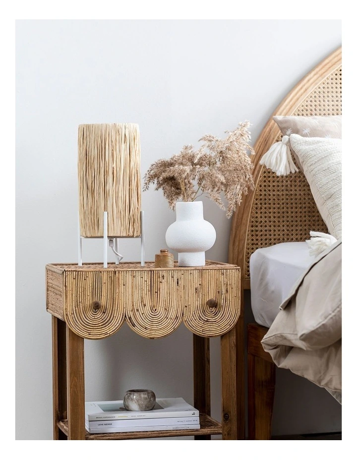 Island Table Lamp 16x16x29cm In Natural 4 Island Table Lamp 16x16x29cm In Natural - Image 2