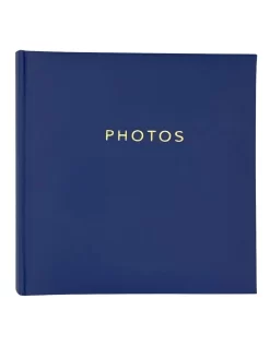 Photo Album Slip-in 4x6 200 Photo In Havana Blue
