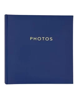 Photo Album Slip-in 4x6 500 Photo In Havana Blue