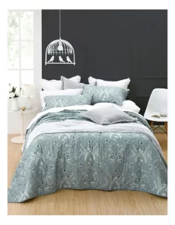 Tuileries Bed Cover Set In Blue