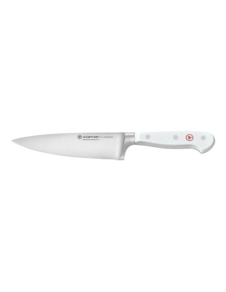 Classic Cook's Knife 16cm In White 3 Classic Cook's Knife 16cm In White