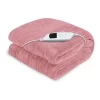 Heated Electric Blanket Throw Rug In Pink -Household Items Shop 965306170 1 720x928
