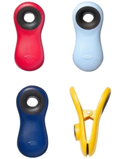 OXO Magnetic All-Purpose Clips 4 Pack In Multi