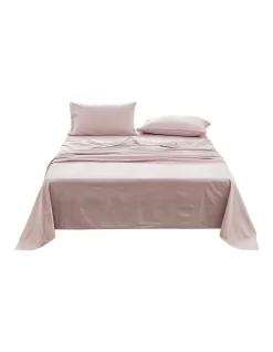 Queen Size Bed Sheets Set In Purple